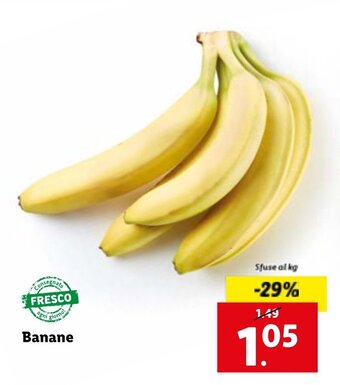 Lidl Banane offerta