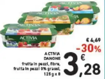 Conad Danone Activia 125 g x 8 offerta