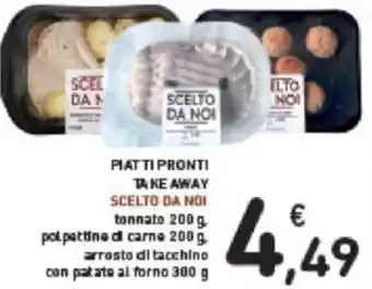 Conad Scelto da Noi Piatti Pronti Take Away 200 g, 300 g offerta
