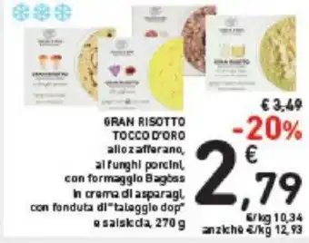 Conad Tocco d'Oro Gran Risotto 270 g offerta