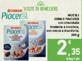Conad Conad PiacerSi Muesli 300 g offerta