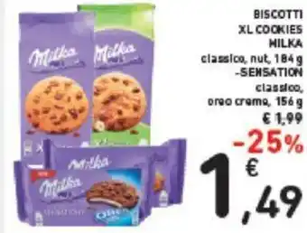 Milka Biscotti XL Cookies 184 g / Sensation 156 g