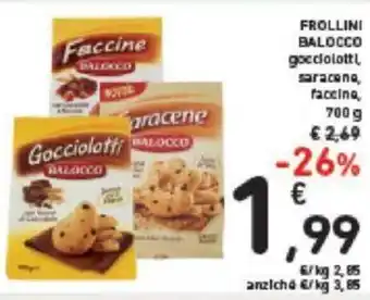 Conad Balocco Frollini 700 g offerta