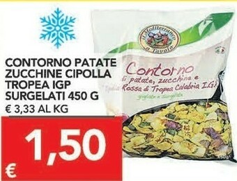 TuoDi Contorno Patate Zucchine Cipolla Tropea IGP Surgelati offerta