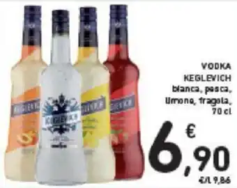 Conad Keglevich Vodka 70 cl offerta