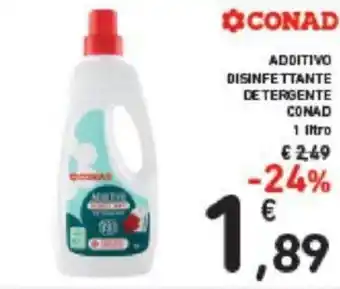 Conad Conad Additivo Disinfettante Detergente 1 litro offerta