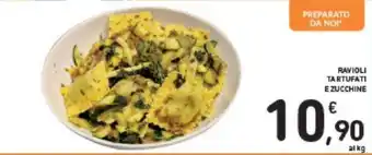 Conad Ravioli Tartufati e Zucchine offerta