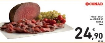 Conad Conad Roast Beef All'Inglese offerta