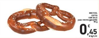 Conad Bretzel Cotto con Sale 90 g offerta