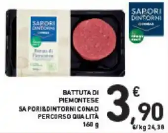 Conad Conad Percorso Qualità Sapori & Dintorni Battuta di Piemontese 160 g offerta