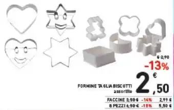 Conad Formine Taglia Biscotti offerta