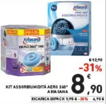Conad Ariasana Kit Assorbiumidità Aero 360° offerta