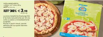 Esselunga Pizza Margherita sugelata, conf. 2 pizze, 600 g offerta