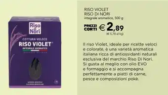 Esselunga Riso Violet Riso Di Nori integrale aromatico, 500 g offerta