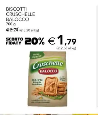 Esselunga Cruschelle Biscotti Balocco 700 g offerta