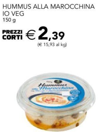 Hummus Alla Marocchina Io Veg 150 g