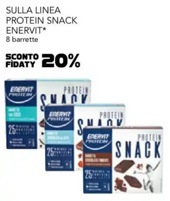 Esselunga Enervit* Sulla Linea Protein Snack 8 barrette offerta