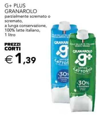 Esselunga Granarolo G+ Plus parzialmente scremato o scremato offerta
