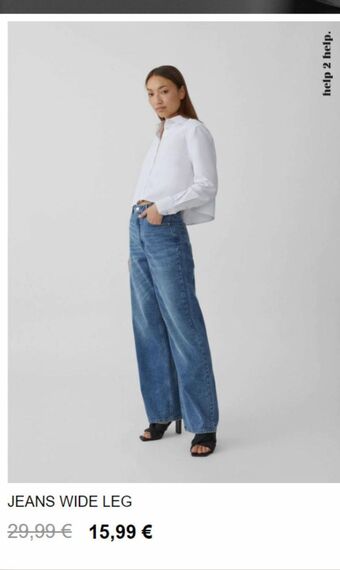 Calliope Jeans wide leg offerta