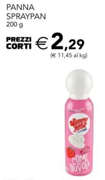 Esselunga Spraypan Panna 200 g offerta