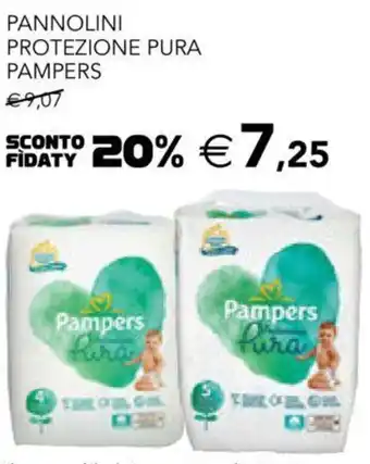 Esselunga Pampers Pannolini Protezione Pura offerta