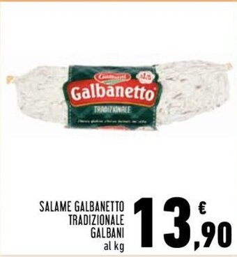 Conad Galbani Salame Galbanetto Tradizionale offerta