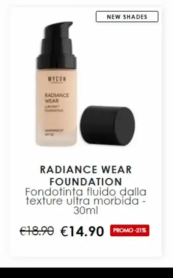 Fondotinta fluido dalla texture 30ml