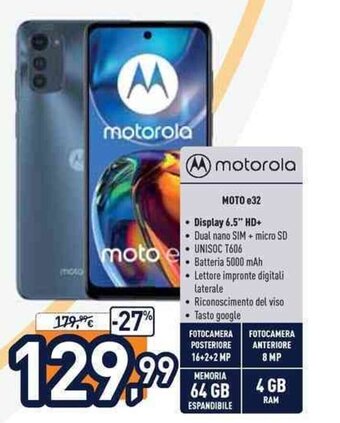 motorola moto e32