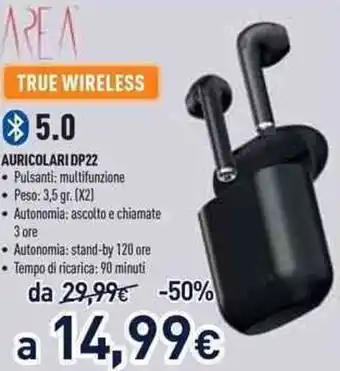 Unieuro Area Auricolari DP22 offerta
