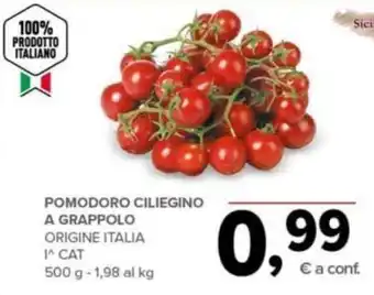 Todis Pomodoro Ciliegino A Grappolo 500 g offerta