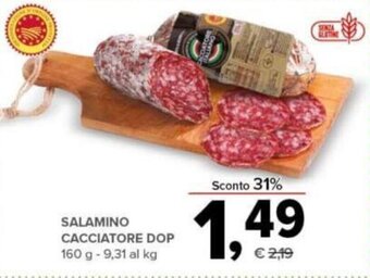 Salamino Cacciatore DOP 160 g