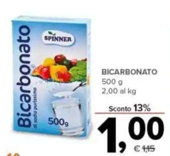 Todis Spinner Bicarbonato 500 g offerta