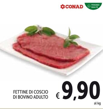 Fettine di Coscio di Bovino Adulto