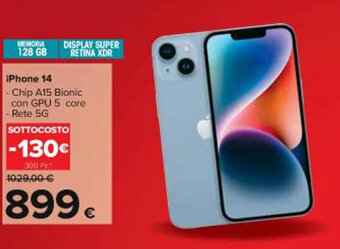 Carrefour Iper Apple iPhone 14 offerta