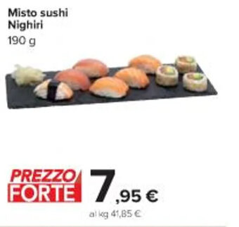 Carrefour Iper Misto sushi Nighiri 190 g offerta