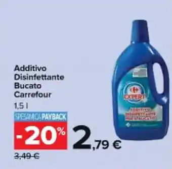 Carrefour Iper Carrefour Additivo Disinfettante Bucato 1,5 l offerta