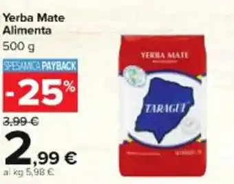 Yerba Mate Alimenta 500 g
