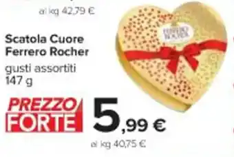 Ferrero Rocher Scatola Cuore 147 g