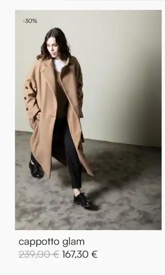 Sandro Ferrone Cappotto glam offerta