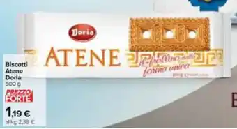 Doria Atene Biscotti 500 g