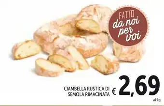 Spazio Conad Ciambella Rustica di Semola Rimacinata offerta