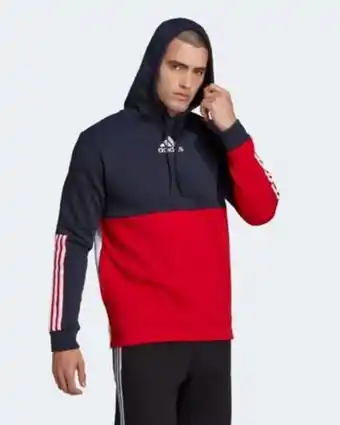 Globo Moda Adidas - felpa con cappuccio essentials colorblock fleece - hl1983 offerta