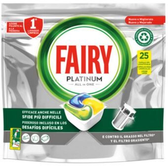 Fairy tutto in 1 platinum limone 25 caps