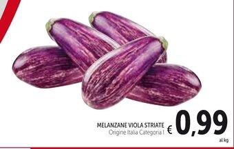 Spazio Conad Melanzane Viola Striate offerta