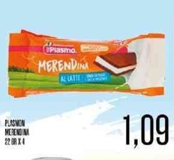 Supermercati Pasquale Prisco Plasmon Merendina 22 Gr x 4 offerta