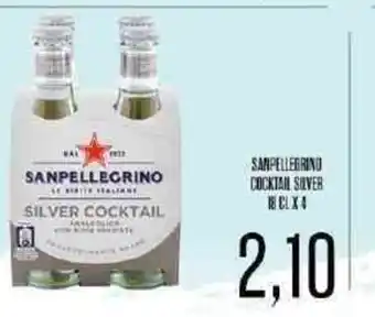 San Pellegrino Cocktail Silver 18 cl x 4