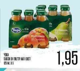 Yoga Succhi Di Frutta Vari Gusti 125 Ml x 6