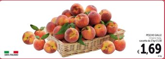 Spazio Conad Pesche Gialle offerta