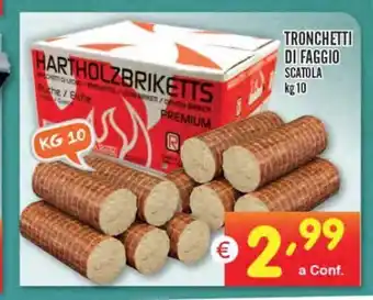 Tronchetti Di Faggio Scatola 10 kg