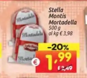 Mortadella Stella Montis 500 g